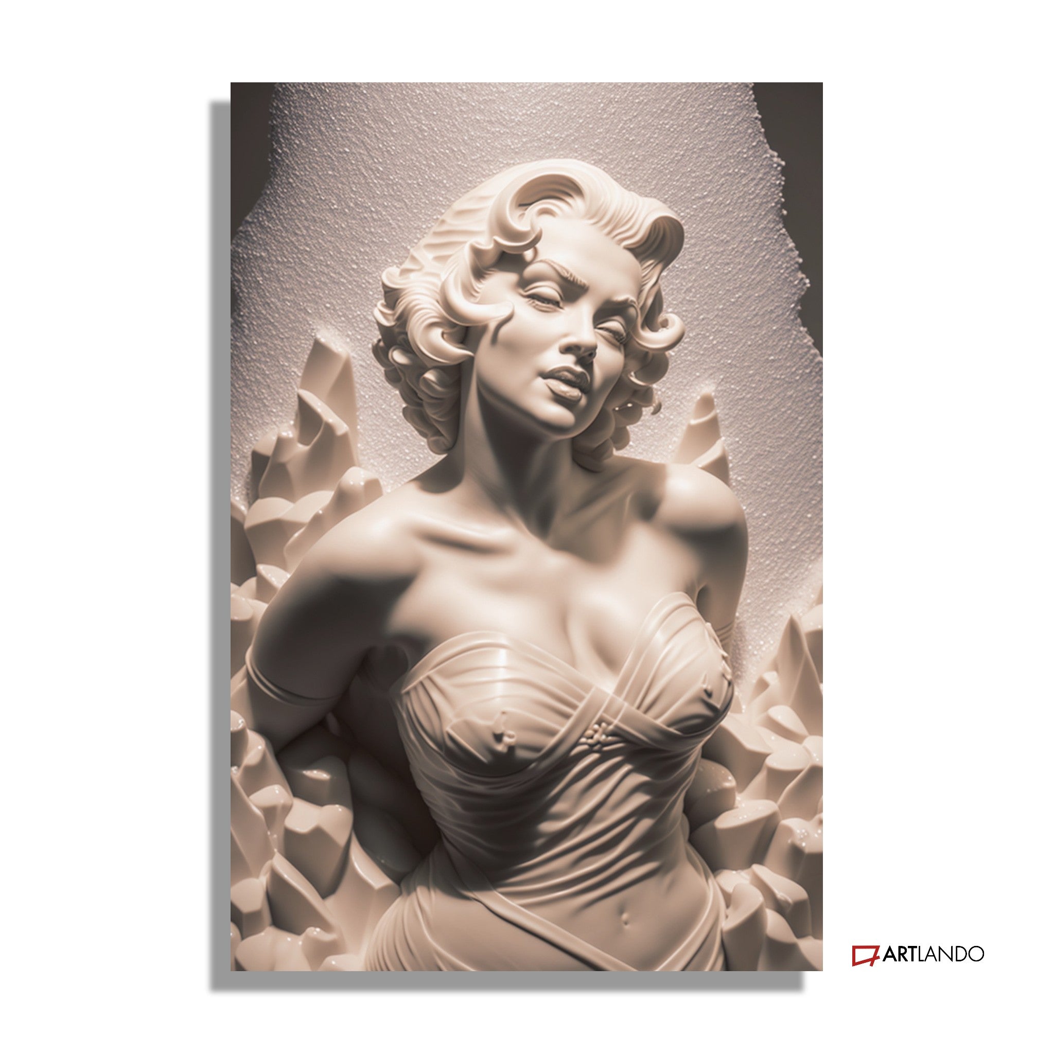Marilyn Monroe - Multidimensionaler Paperprint