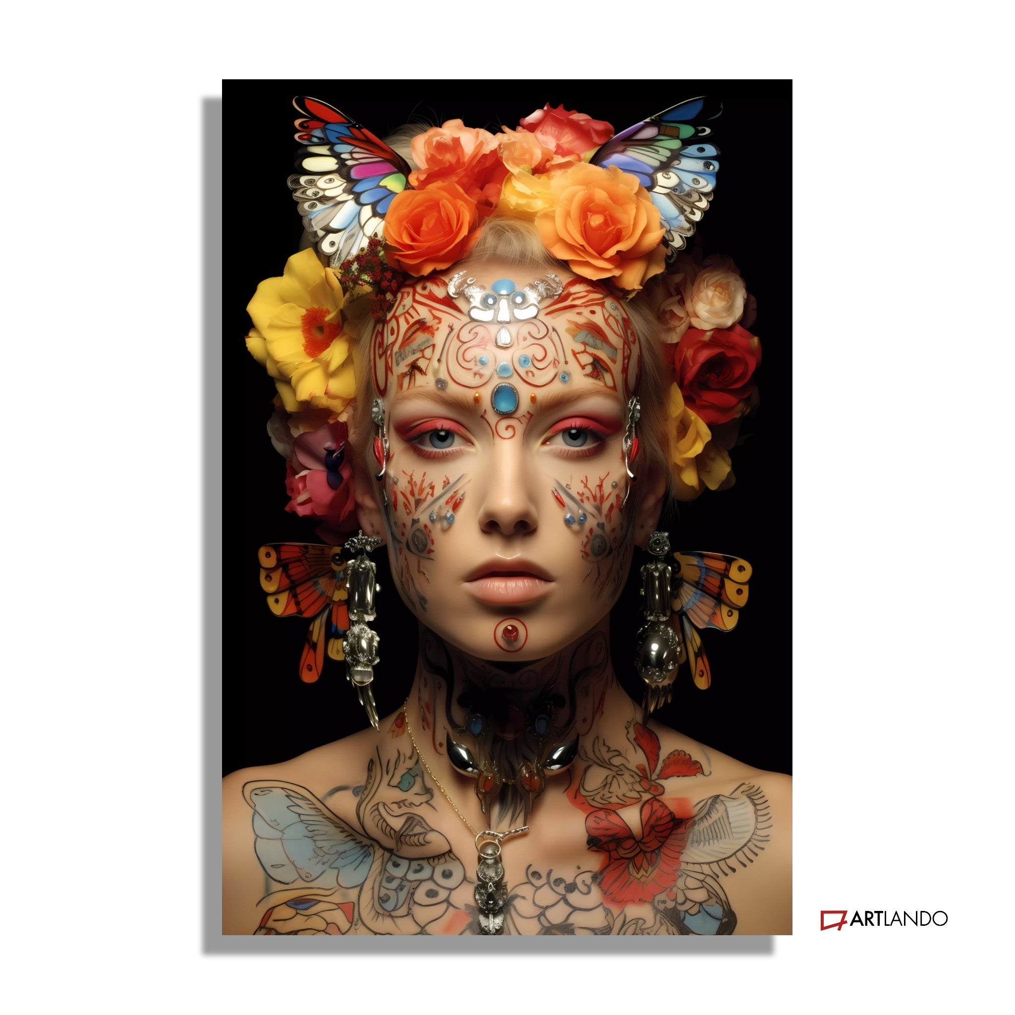 TATTOO GIRL INSPIRED BY DAVID LACHAPELLE