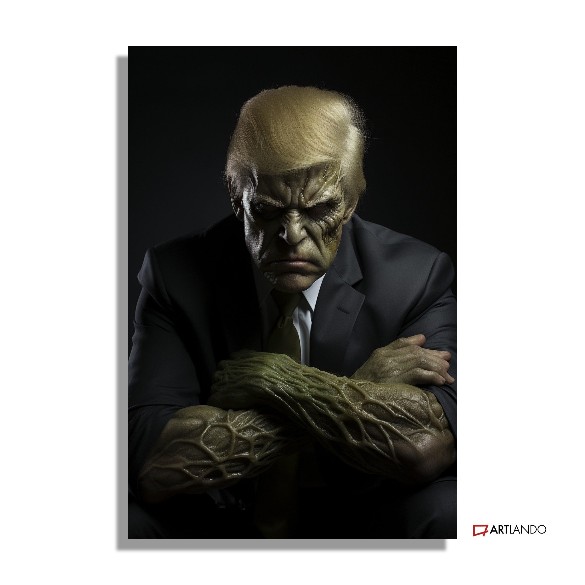 Donald Trump als der Hulk