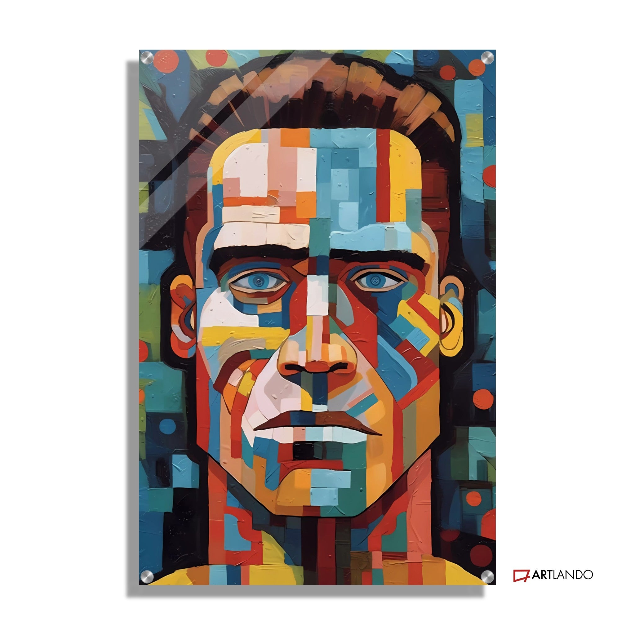 Arnold Schwarzenegger - Picasso Stil