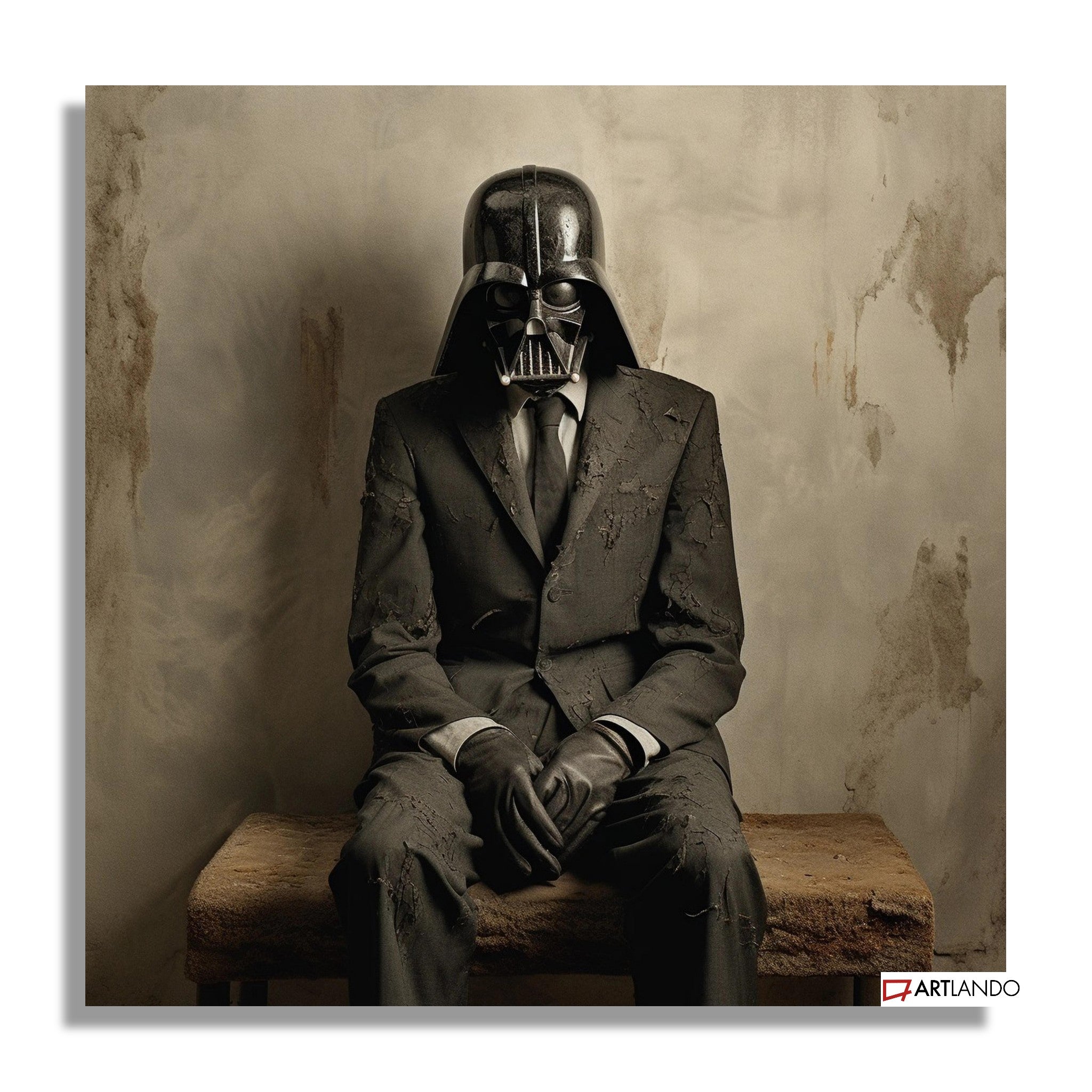 Mysteriöse Begegnung - Darth Vader in eleganter Pose