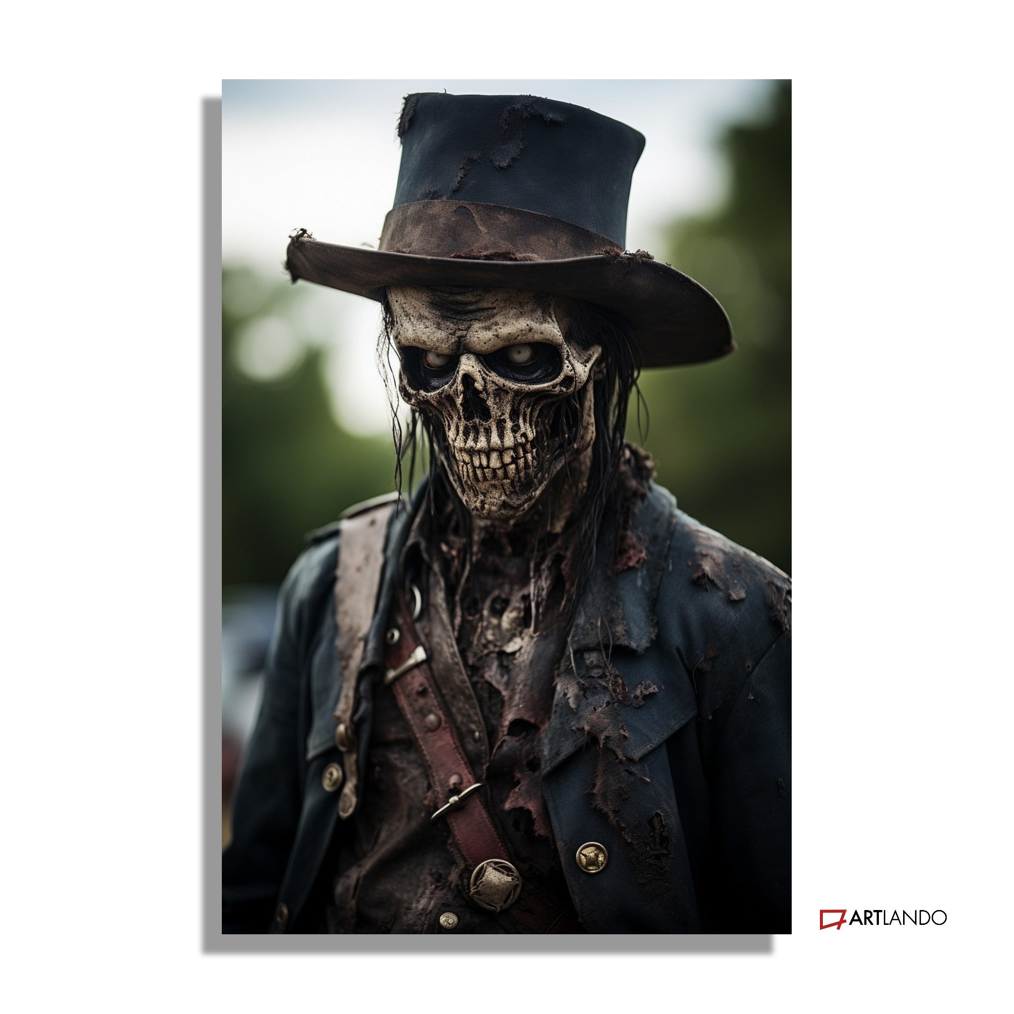 The Walking Dead - Zombie mit Zylinder