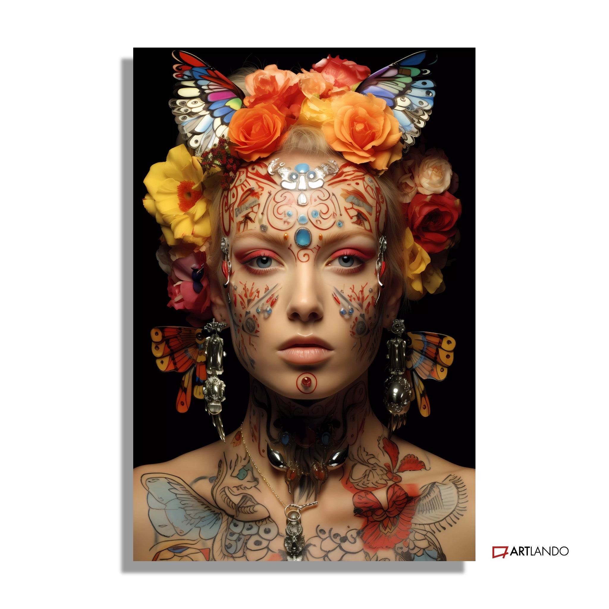 TATTOO GIRL INSPIRED BY DAVID LACHAPELLE
